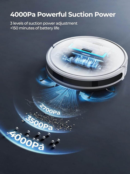 Laresar Evol 3S Clean Robot Vacuum with Mop