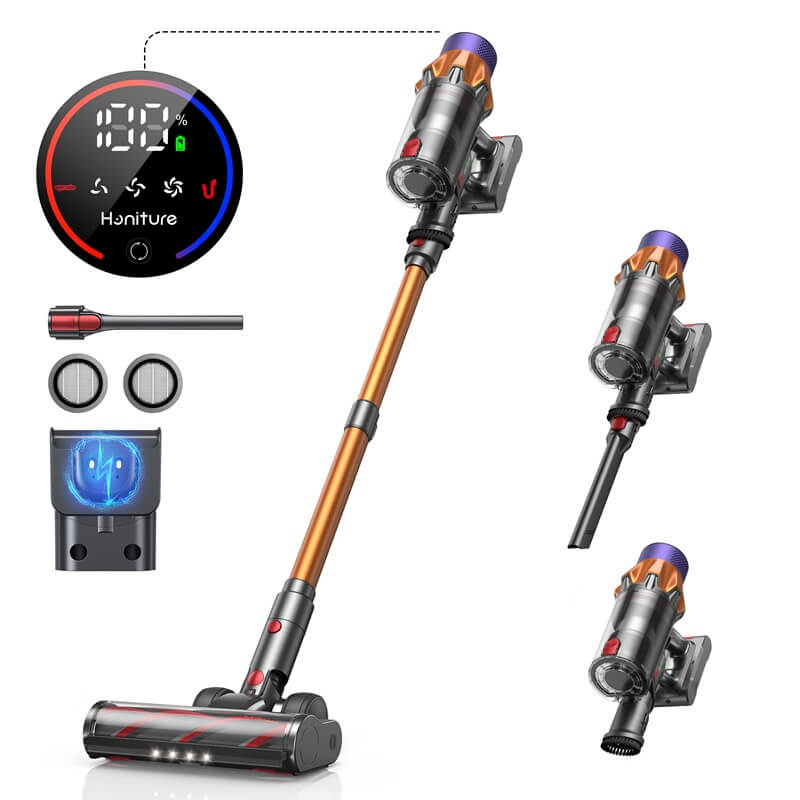 Honiture X7 550W/45KPA Powerful Suction Cordless Vacuum